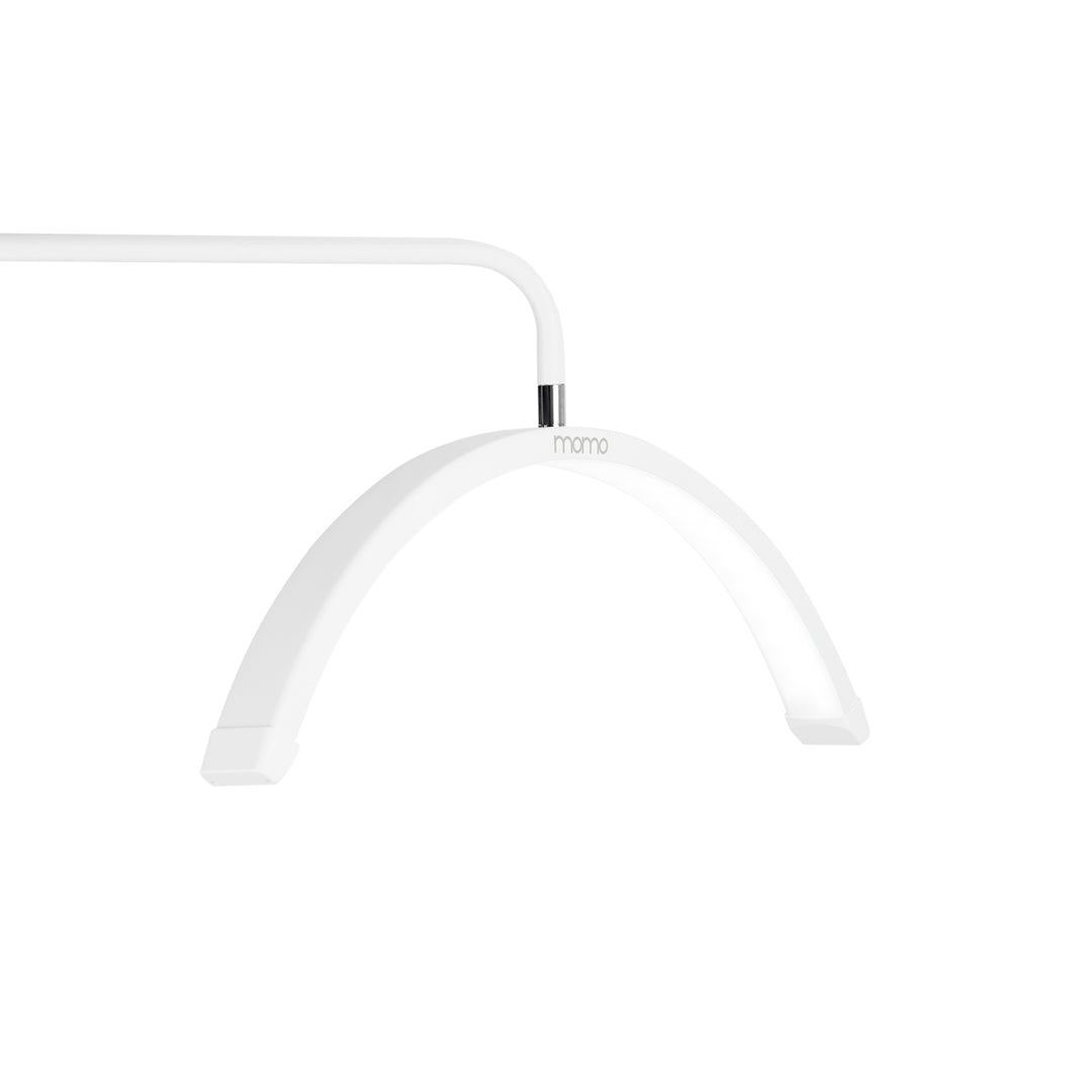 Lámpara Pestañas LED con Trípode y Color e Intensidad de Luz Ajustables Momo Moon MX6 Blanca - imagen 7