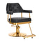 Sillón de peluquería Gabbiano Granada Oro Negro
