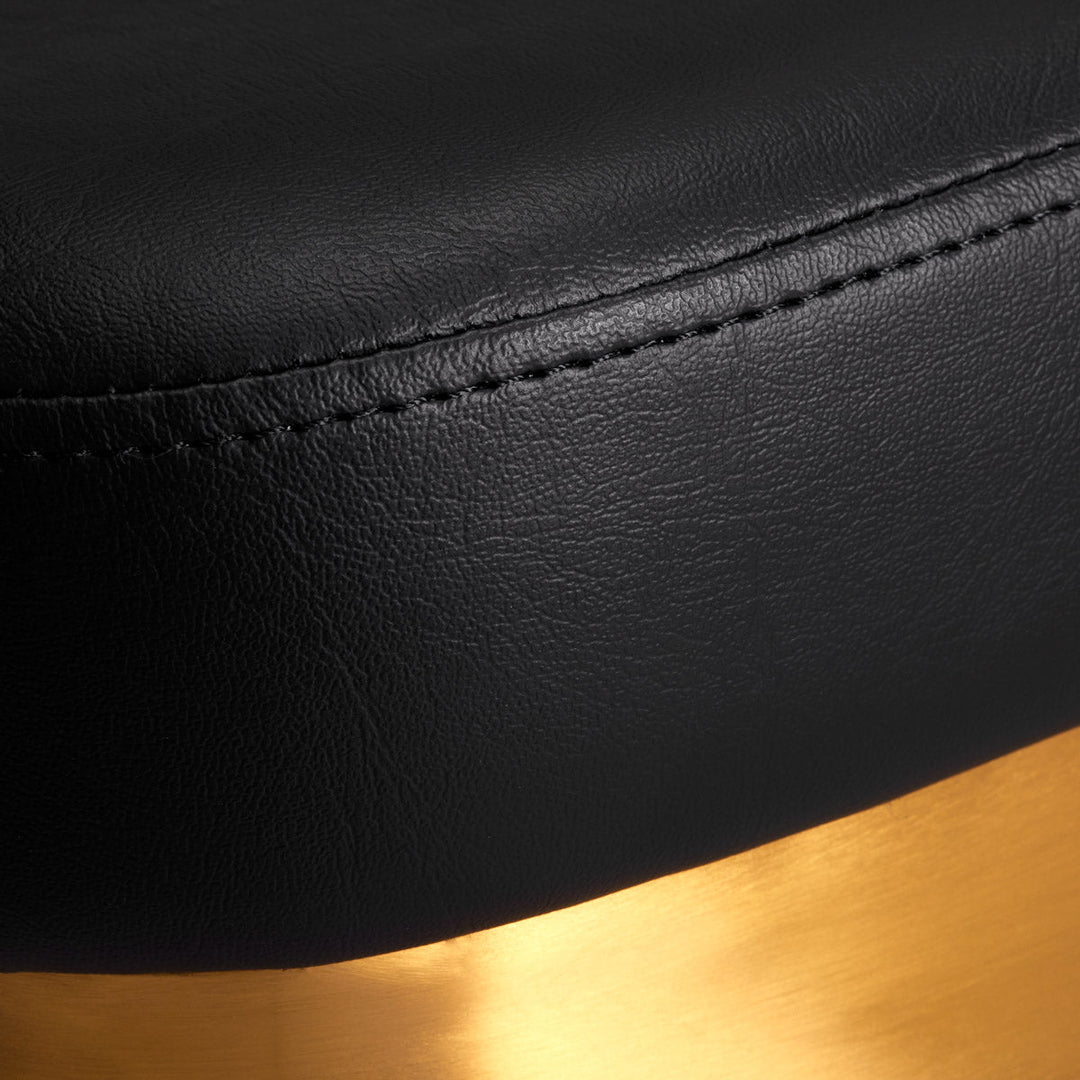 Sillón de peluquería Gabbiano Granada Oro Negro 7