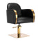 Sillón de peluquería Gabbiano Malaga Oro Negro