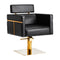 Sillón de peluquería Gabbiano Toledo Oro Negro