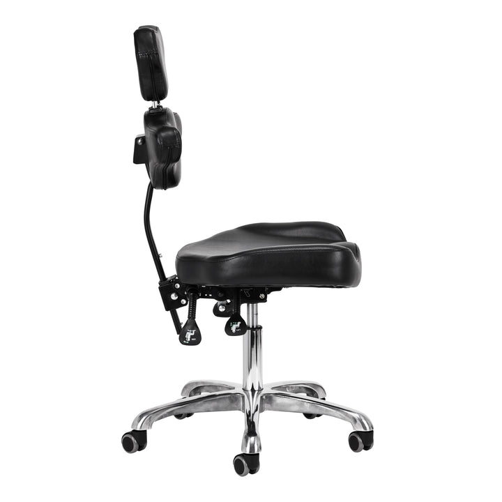 Taburete con Ruedas Pro Ink 973 Negro - imagen 3