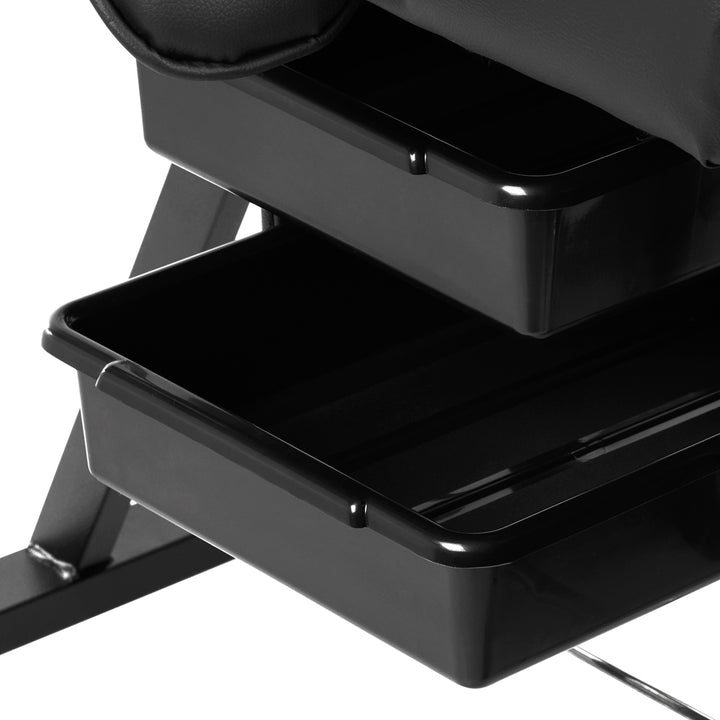 Sillón Fijo con bandejas Negro - imagen 11