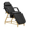 Sillón Fijo 557G con bandejas Oro-Negro