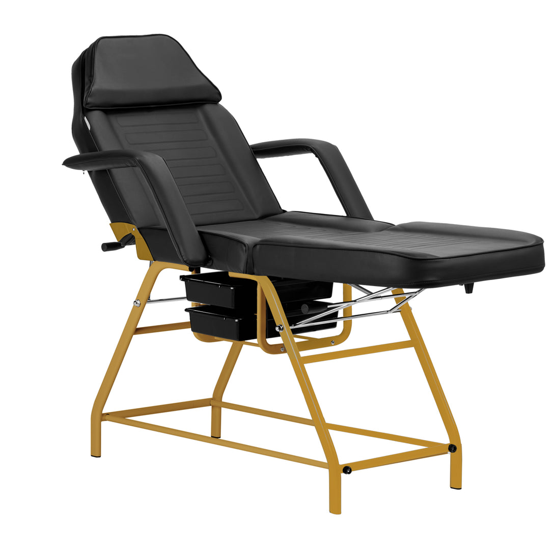Sillón Fijo 557G con bandejas Oro-Negro - imagen 2