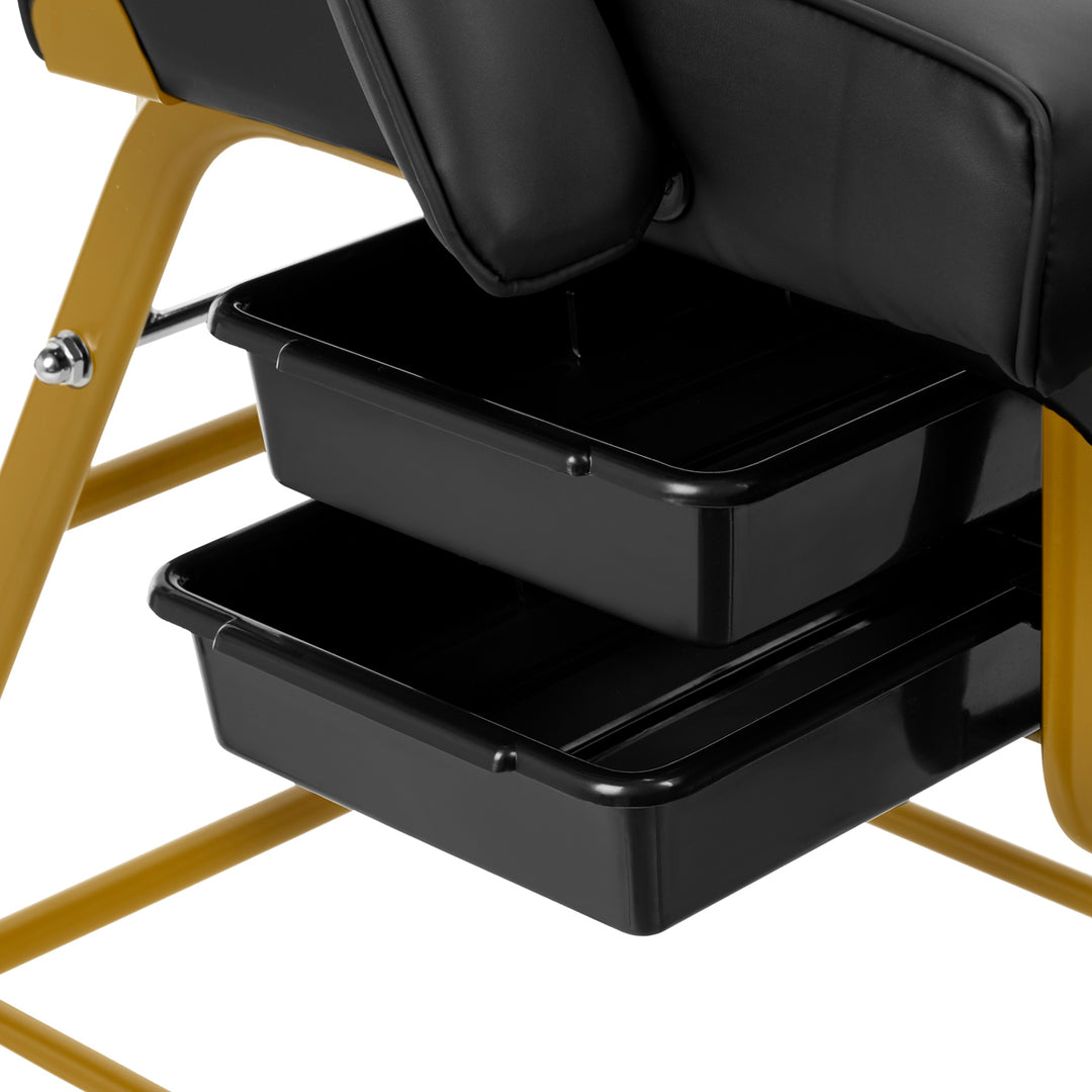 Sillón Fijo 557G con bandejas Oro-Negro - imagen 9