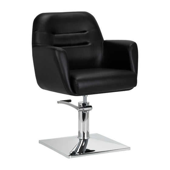 Sillón de peluquería Gabbiano Monaco Negro