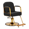 Sillón de peluquería Gabbiano Acri Oro Negro