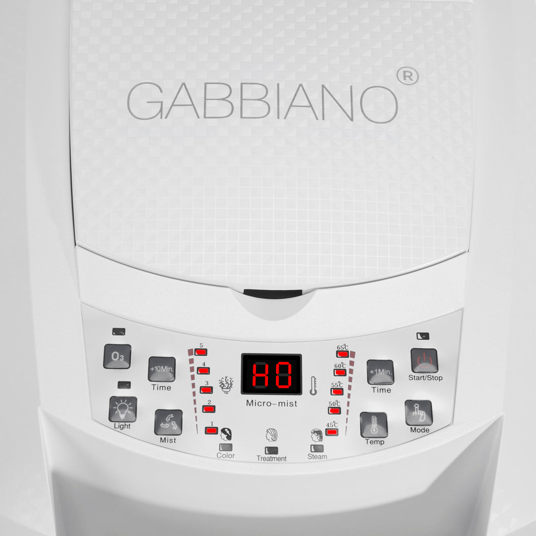 Vaporizador de Peluquería de Pie Gabbiano 408D con Ozonización Activa Blanco - imagen 15