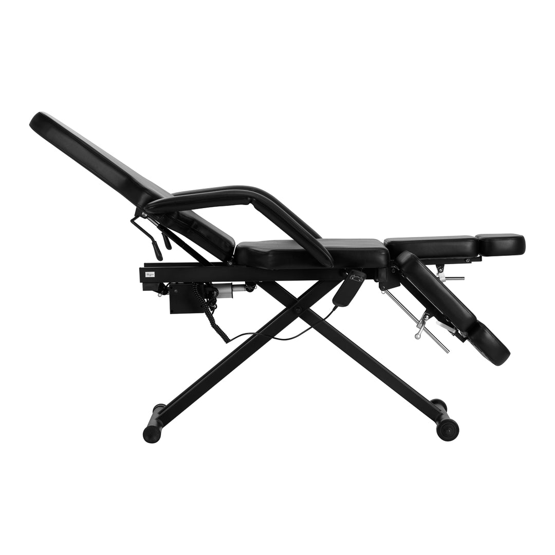 Silla de Tatuaje Eléctrica Pro Ink 610 1 Motor Negra - imagen 2