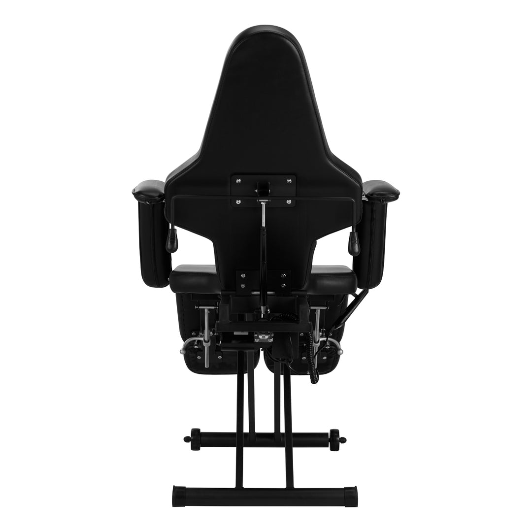 Silla de Tatuaje Eléctrica Pro Ink 610 1 Motor Negra - imagen 7