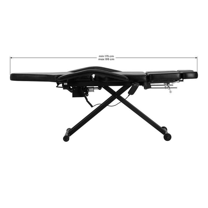 Silla de Tatuaje Eléctrica Pro Ink 610 1 Motor Negra - imagen 19