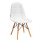 Silla con Respaldo 4Rico QS-185 Piel ecológica Blanco