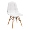 Silla 4Rico QS-185 Piel ecológica Blanco