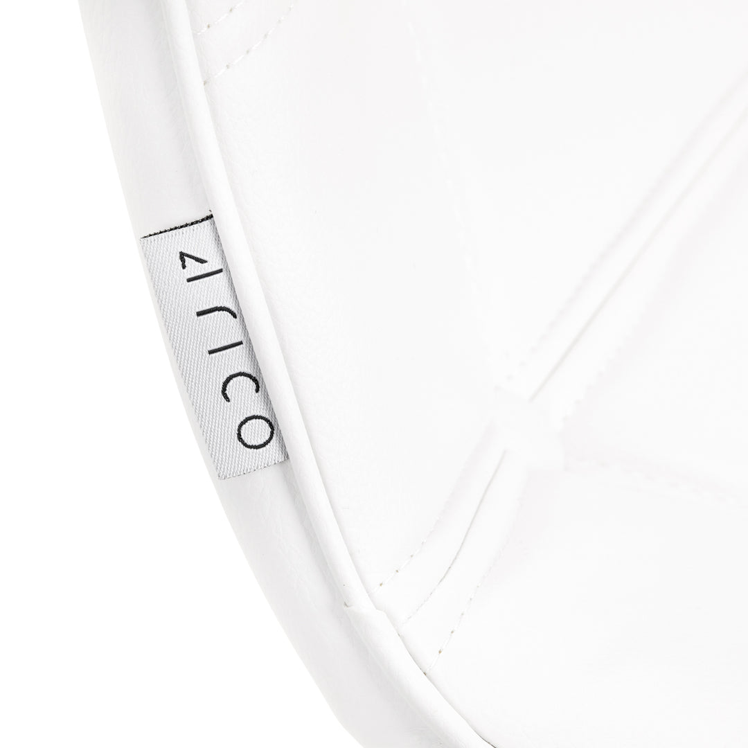 Silla 4Rico QS-185 Piel ecológica Blanco 6