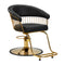 Sillón de peluquería Hair System Lille Oro Negro