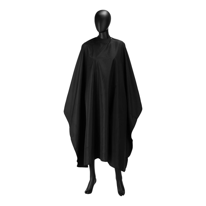 Capa de Peluquería con Cuello de Goma J-88 Negro