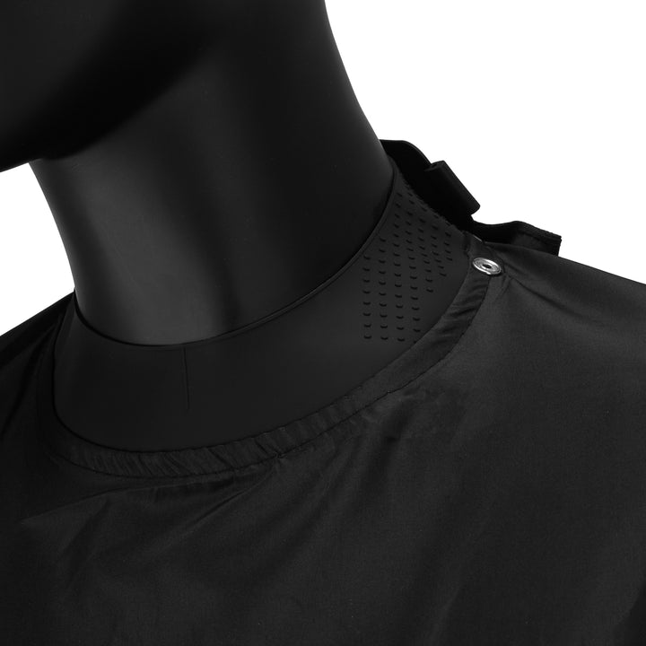 Capa de Peluquería con Cuello de Goma J-88 Negro - imagen 2