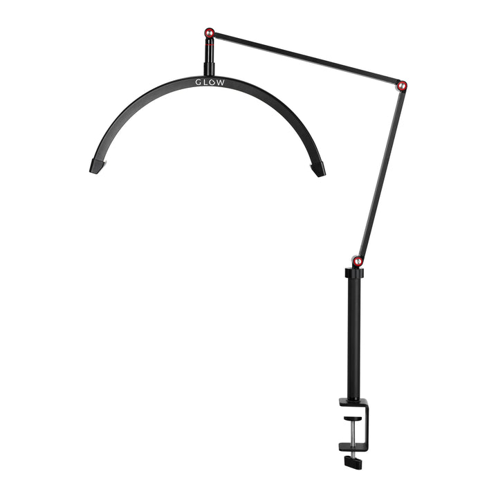 Lámpara LED con Abrazadera y Color e Intensidad de Luz Ajustables Glow MX3 Negra Mate