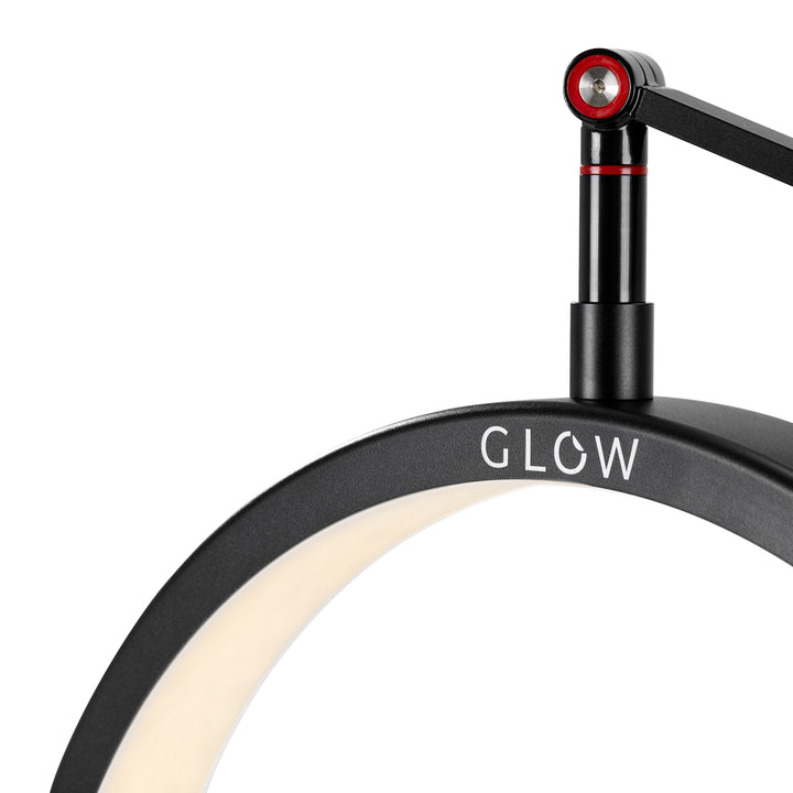 Lámpara LED con Abrazadera y Color e Intensidad de Luz Ajustables Glow MX3 Negra Mate