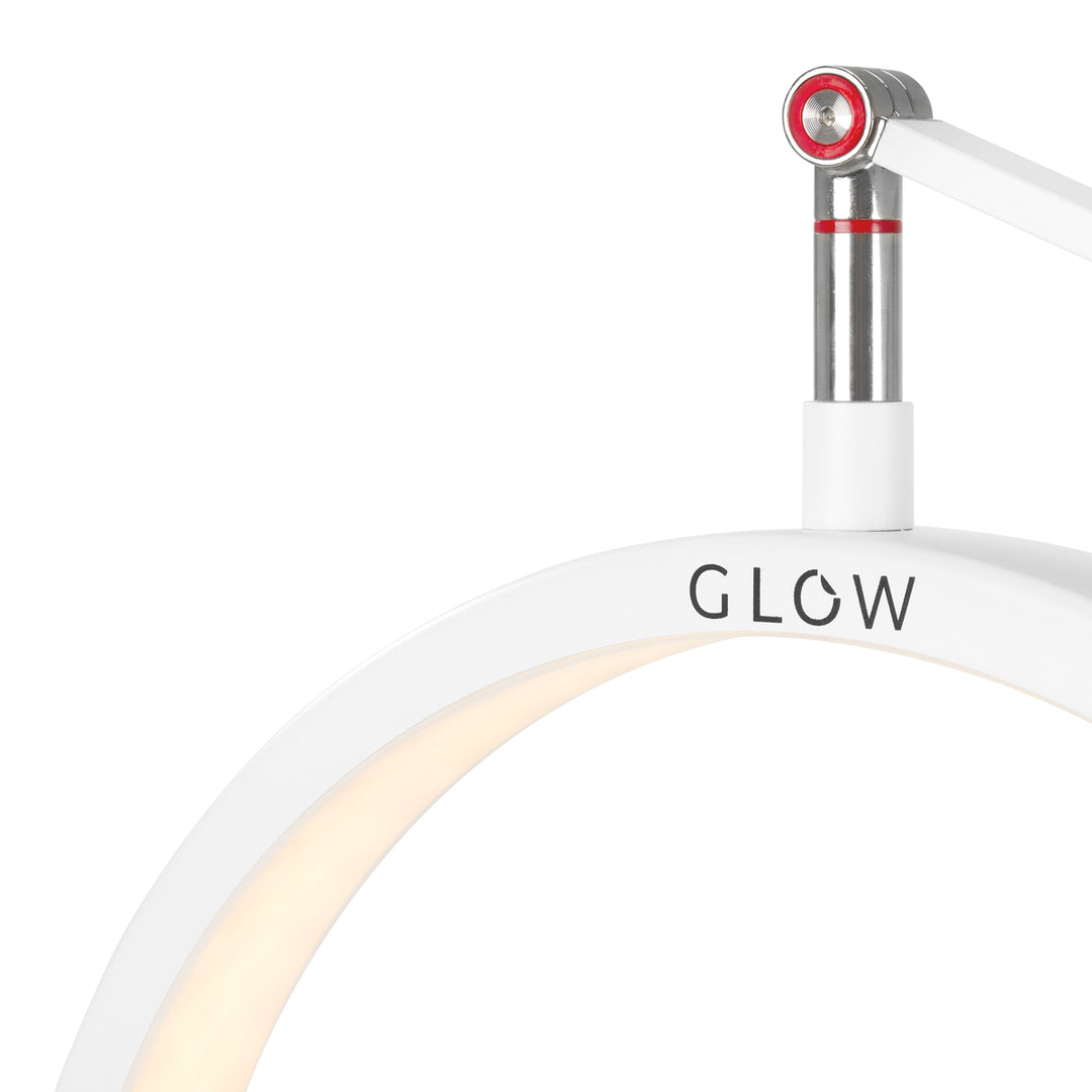 Lámpara LED con Abrazadera y Color e Intensidad de Luz Ajustables Glow MX3 Blanca Mate - imagen 8