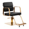 Sillón de peluquería Gabbiano Porto Oro-Negro