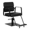 Sillón de peluquería Gabbiano Porto Negro-Negro