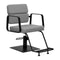 Sillón de peluquería Gabbiano Porto Negro-Gris