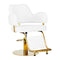 Sillón de peluquería Gabbiano Linz NQ Oro-Blanco