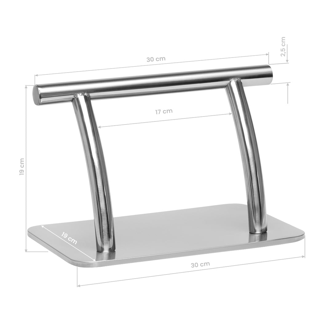 Reposapiés Peluquería Gabbiano L005S Plata