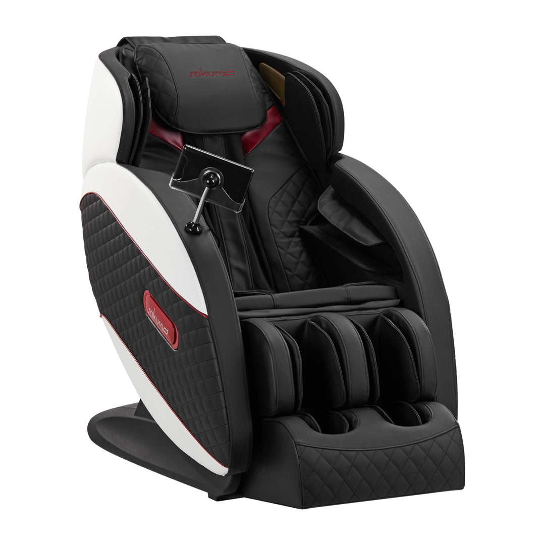 Sillón de Masaje Eléctrico Sakura Standard 801 Negro-Rojo