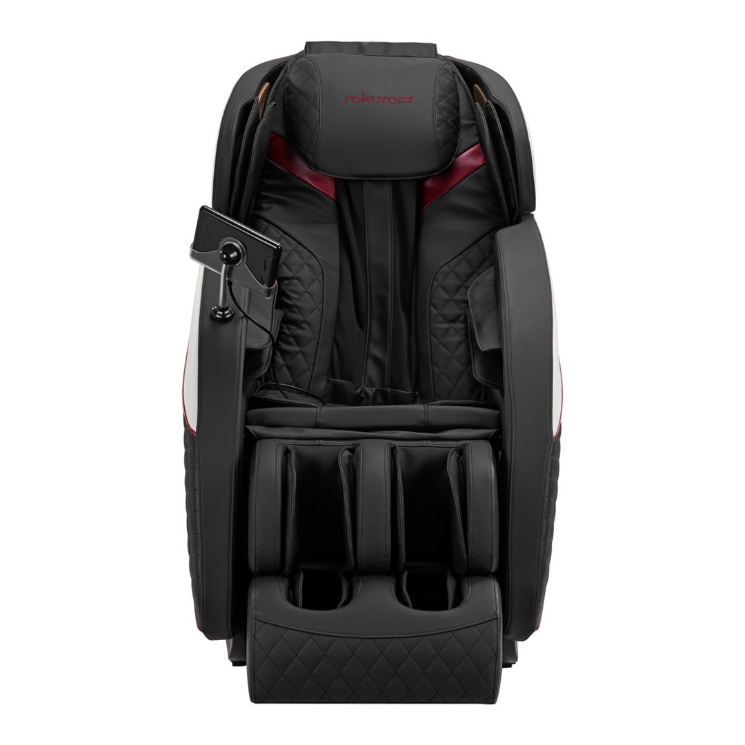 Sillón de Masaje Eléctrico Sakura Standard 801 Negro-Rojo - imagen 2