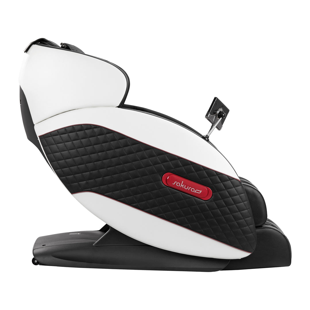 Sillón de Masaje Eléctrico Sakura Standard 801 Negro-Rojo - imagen 4