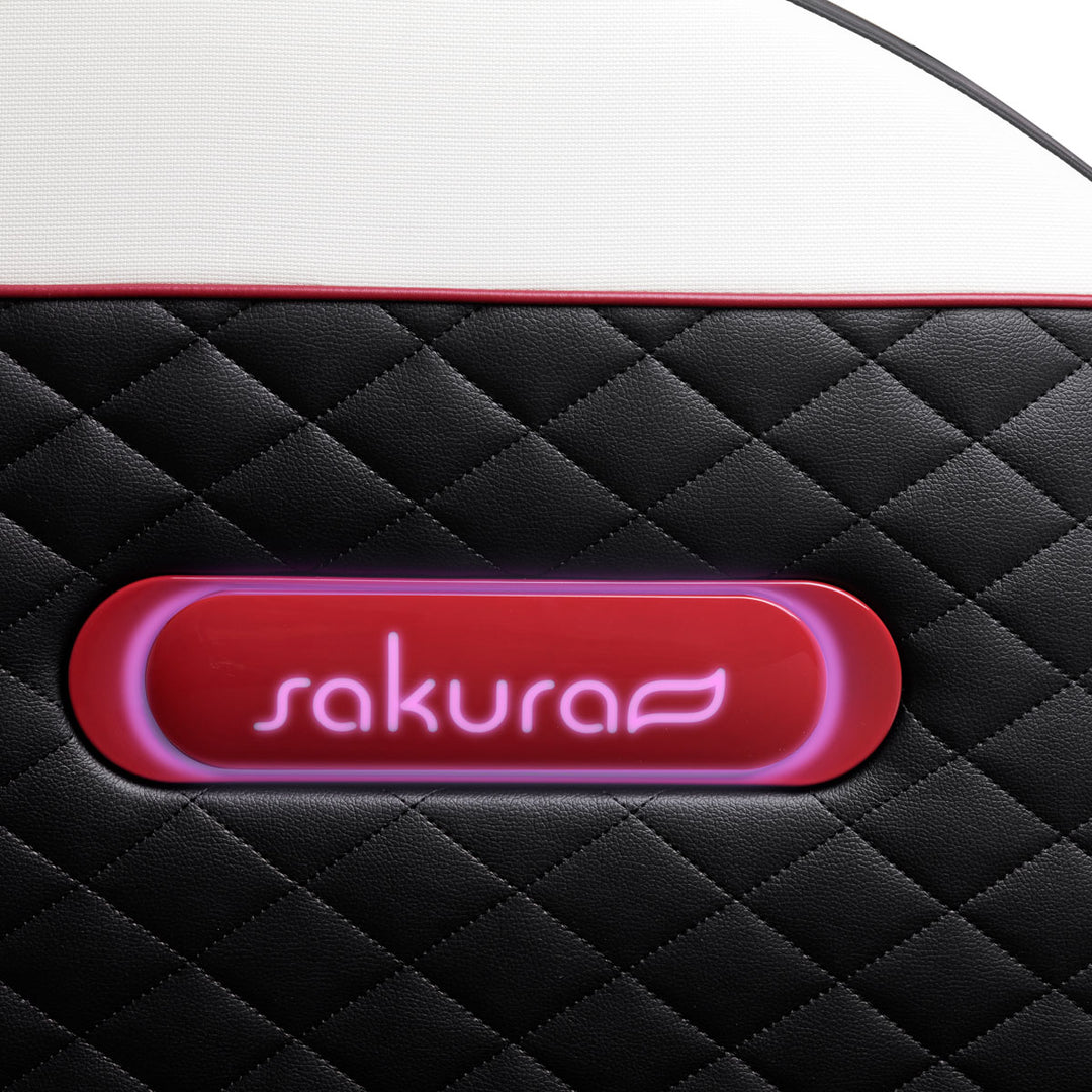 Sillón de Masaje Eléctrico Sakura Standard 801 Negro-Rojo - imagen 13