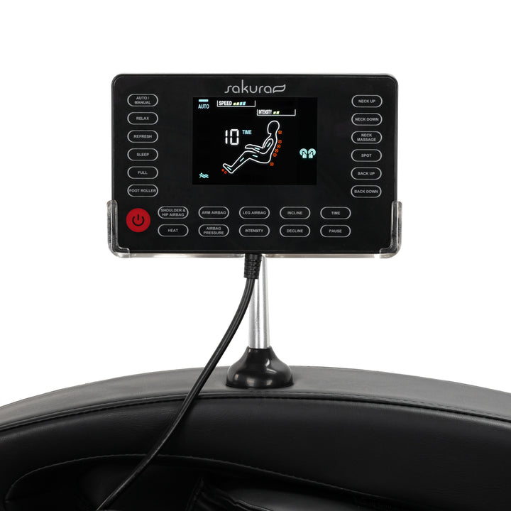 Sillón de Masaje Eléctrico Sakura Standard 801 Negro-Rojo - imagen 16