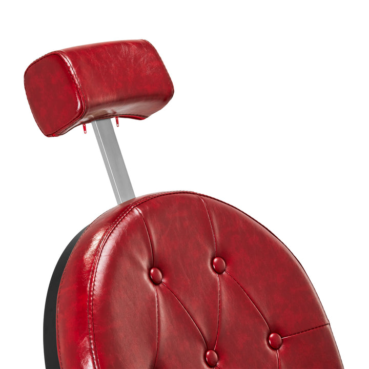 Sillón de Barberia Gabbiano President Rojo - imagen 7