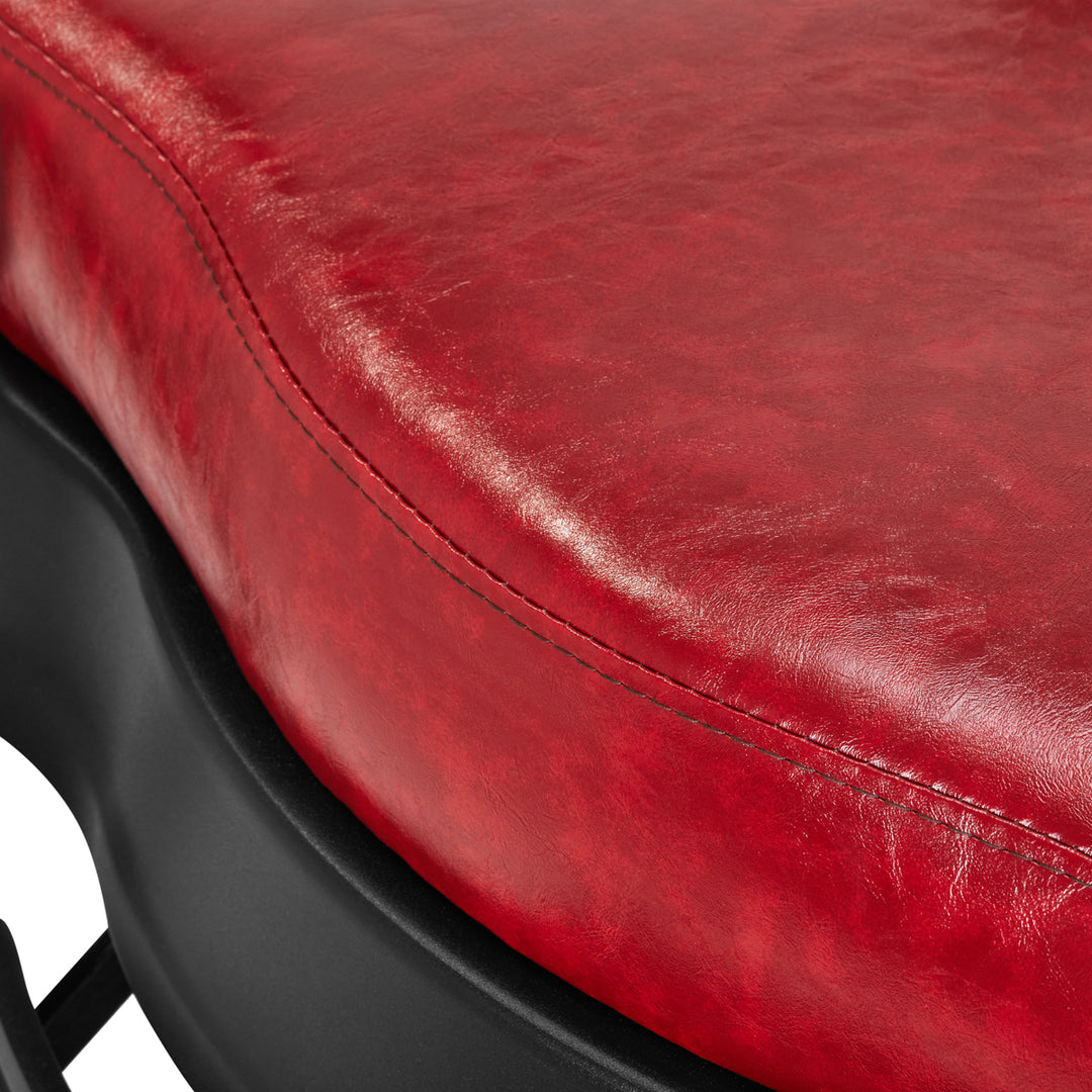 Sillón de Barberia Gabbiano President Rojo - imagen 12