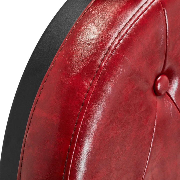 Sillón de Barberia Gabbiano President Rojo - imagen 13
