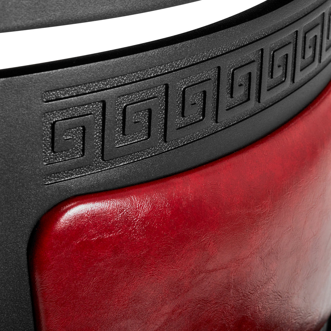 Sillón de Barberia Gabbiano President Rojo - imagen 15