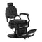 Sillón de Barberia Gabbiano President Negro