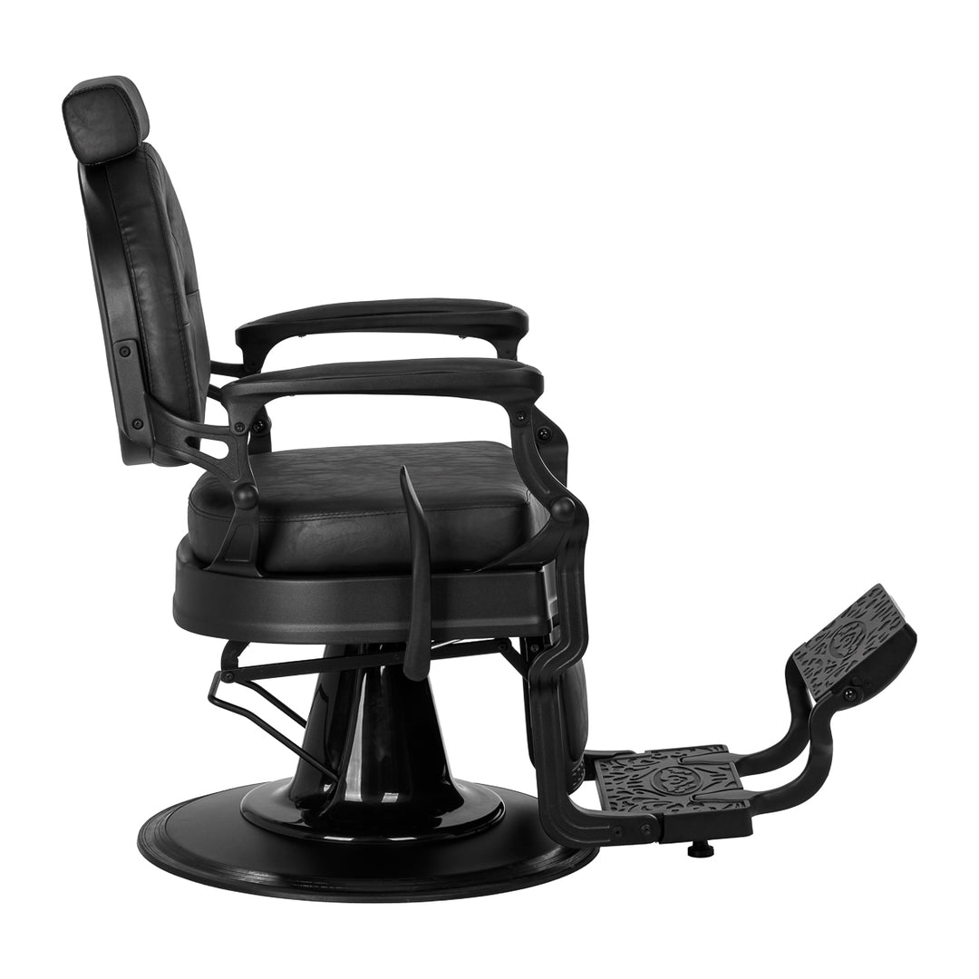 Sillón de Barberia Gabbiano President Negro - imagen 2