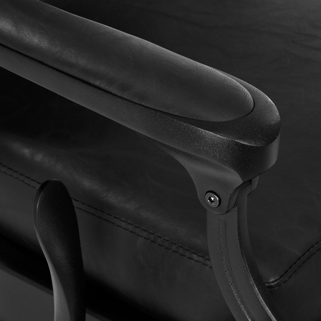 Sillón de Barberia Gabbiano President Negro - imagen 6