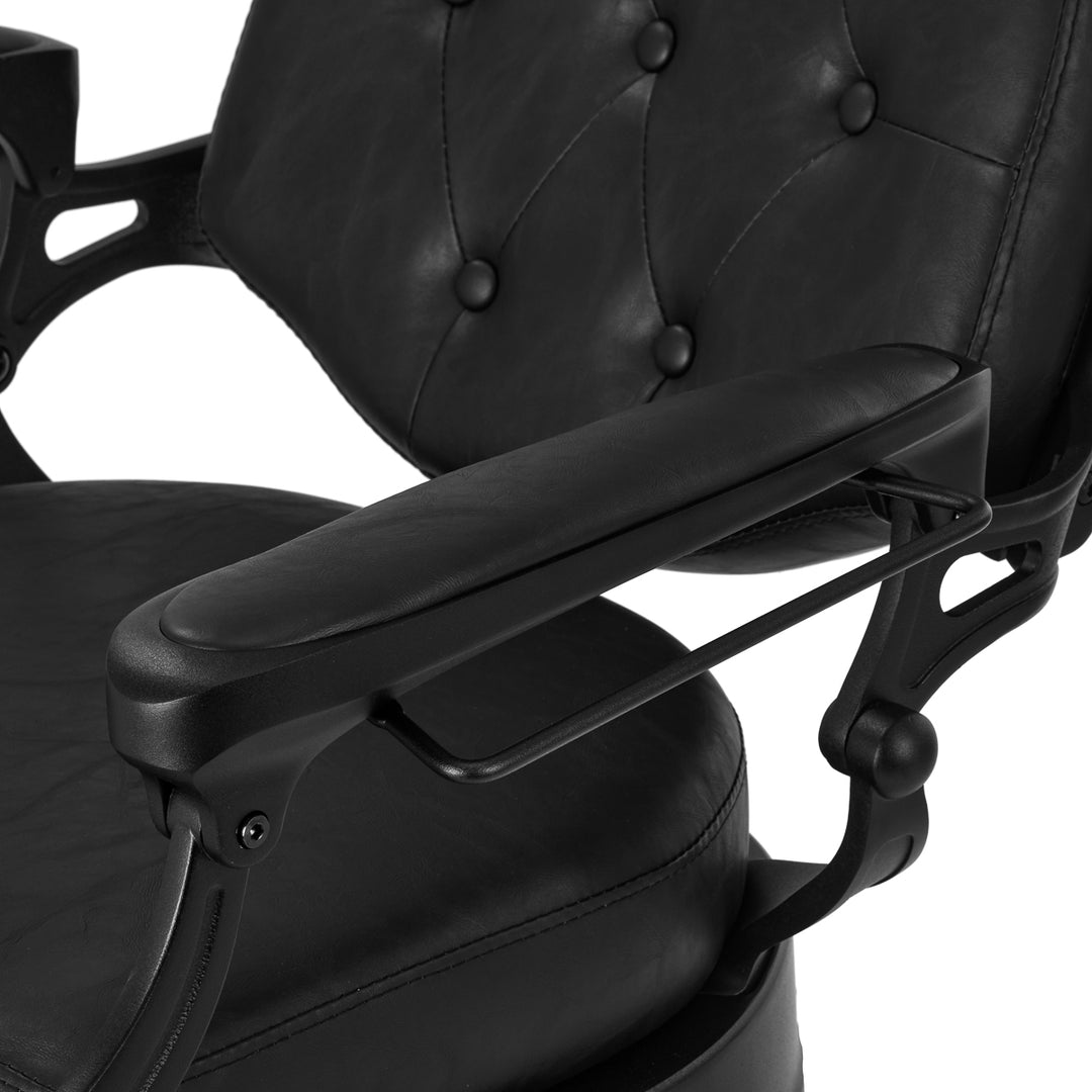 Sillón de Barberia Gabbiano President Negro - imagen 16