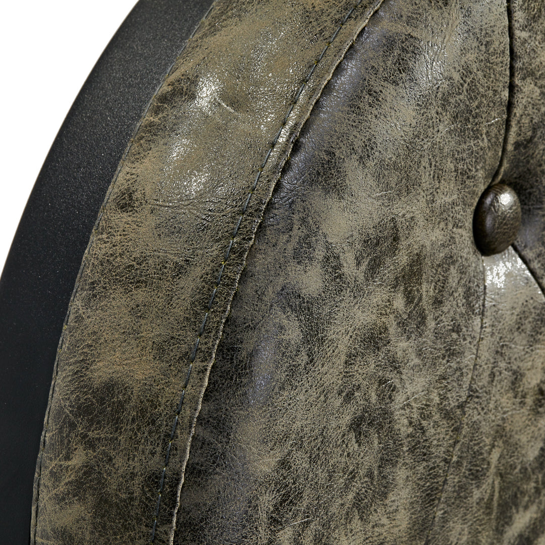 Sillón de Barberia Gabbiano President Old Leather Verde - imagen 7