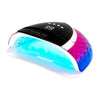 Lámpara Uñas UV LED Glow YC57 268W Rosa-Azul