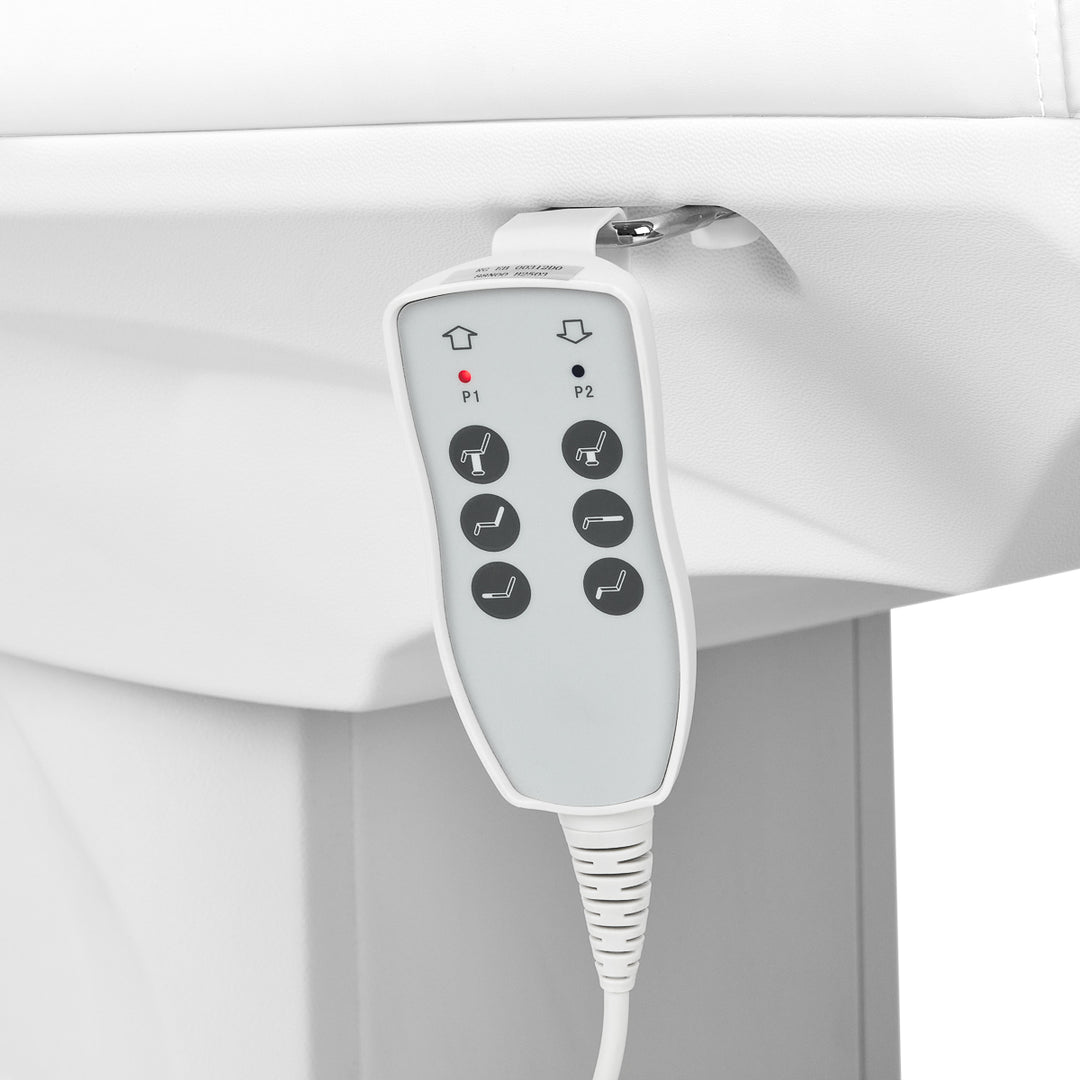 Sillón Estético Eléctrico Azzurro 891 3 Motores Blanc - imagen 11