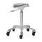 Taburete con Ruedas Gabbiano Roll Speed Plata