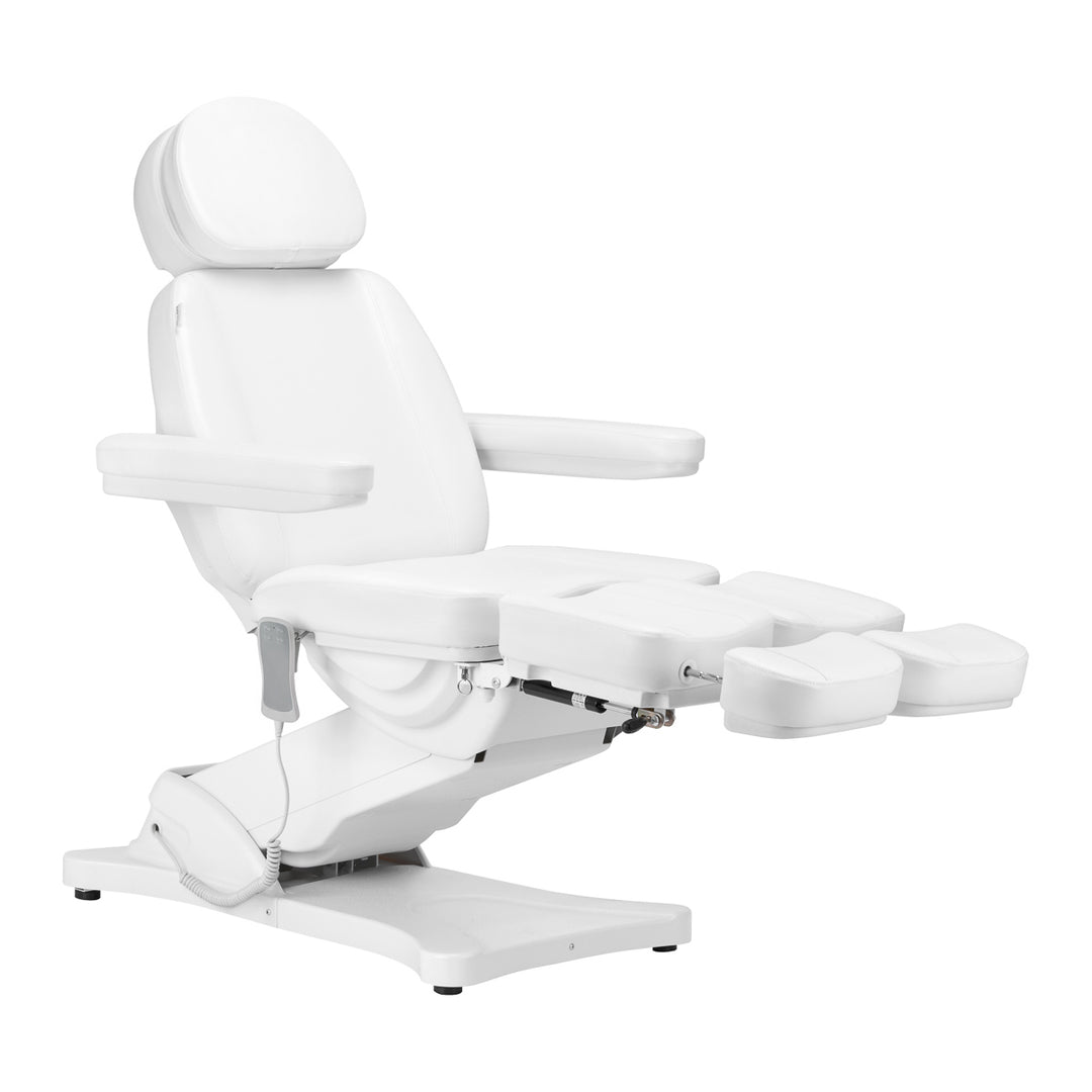 Sillón Estético Eléctrico Sillon Classic 2 Motores Pedi Blanco - imagen 3