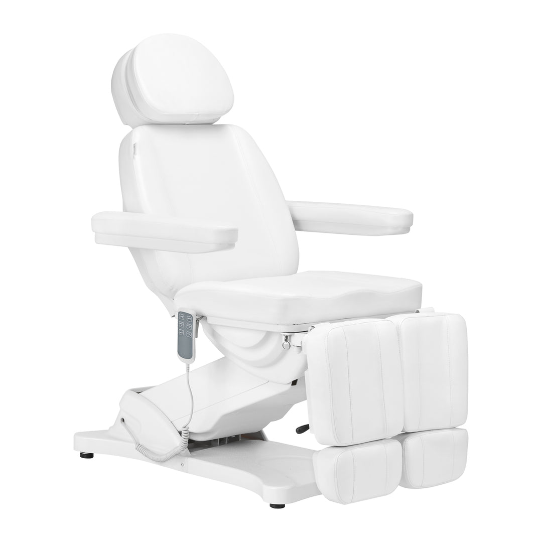 Sillón Estético Eléctrico Sillon Classic 3 Motores Inclinable Blanco