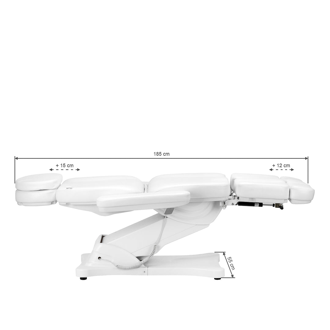 Sillón Estético Eléctrico Sillon Classic 3 Motores Inclinable Blanco - imagen 20